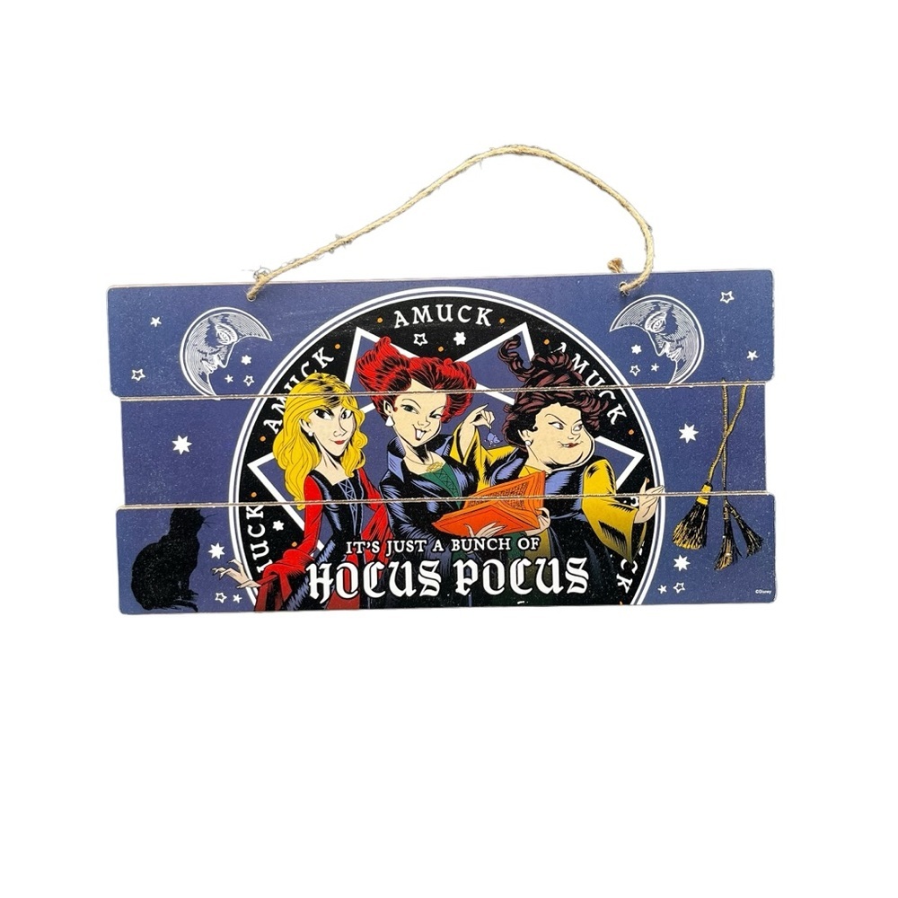 DISNEY HOCUS POCUS SANDERSON SISTERS HALLOWEEN SIGN